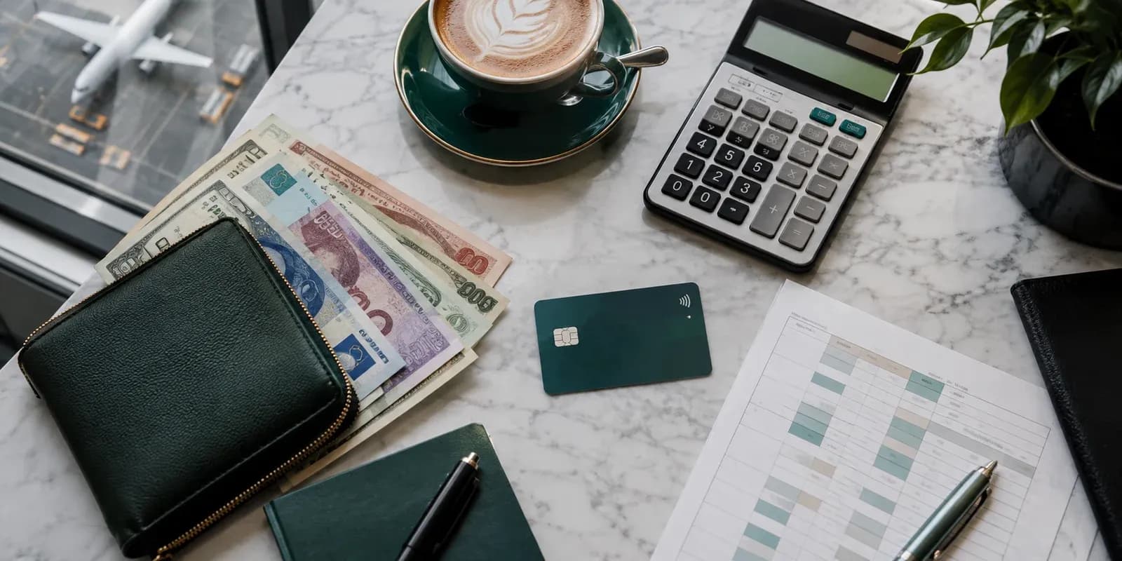 Foreign-currency spending: calculate the net reward
